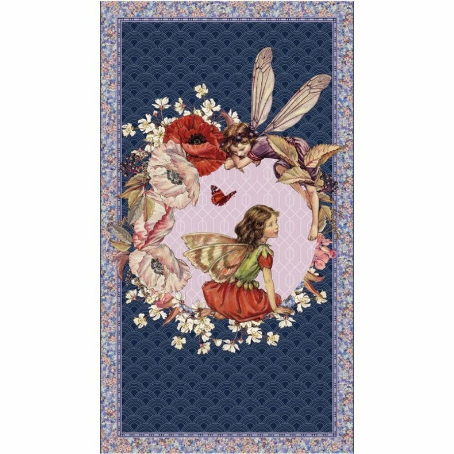 Flower Fairy Elderberry Panel | Knotty Stitches
